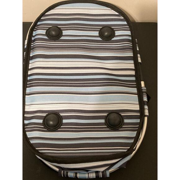 Picnic Basket - Insulated - Handle - Foldable - Rubber Feet Bottom - Li Qing - Picture 10 of 11